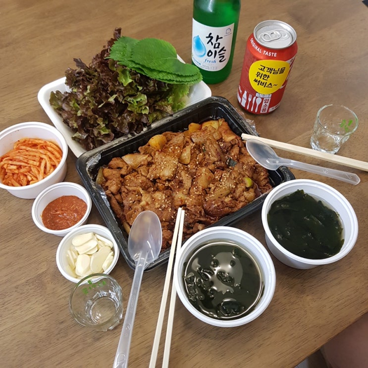 [원주 우산동 맛집] 제육대가, 제육볶음 맛집, 야식 배달 맛집