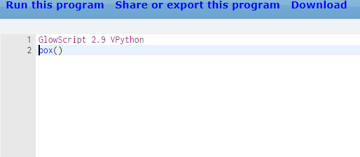 [VPython]브이파이썬 시작(웹에서 실행) : 네이버 블로그