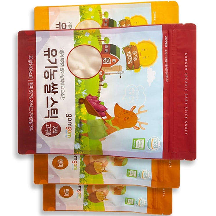(로켓배송)곰곰 유기농 쌀과자 스틱 세트, 현미2, 단호박1, 자색1, 1세트 가격정보 (로켓배송)곰곰 유기농 쌀과자 스틱 세트, 현미2, 단호박1, 자색1, 1세트 가격정보