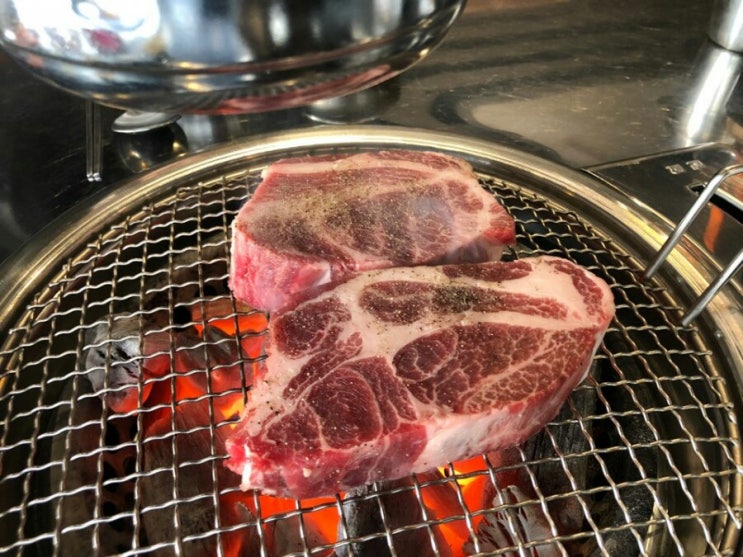  율하동맛집 이베리코 고기집 두건쓴형제