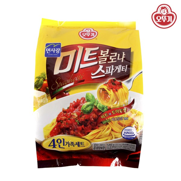  갓심비미트볼스파게티 - 오뚜기 미트볼로냐 스파게티4인 1252g  (With 우다사2'유혜정'성형그만하라는말에상처, 소식)