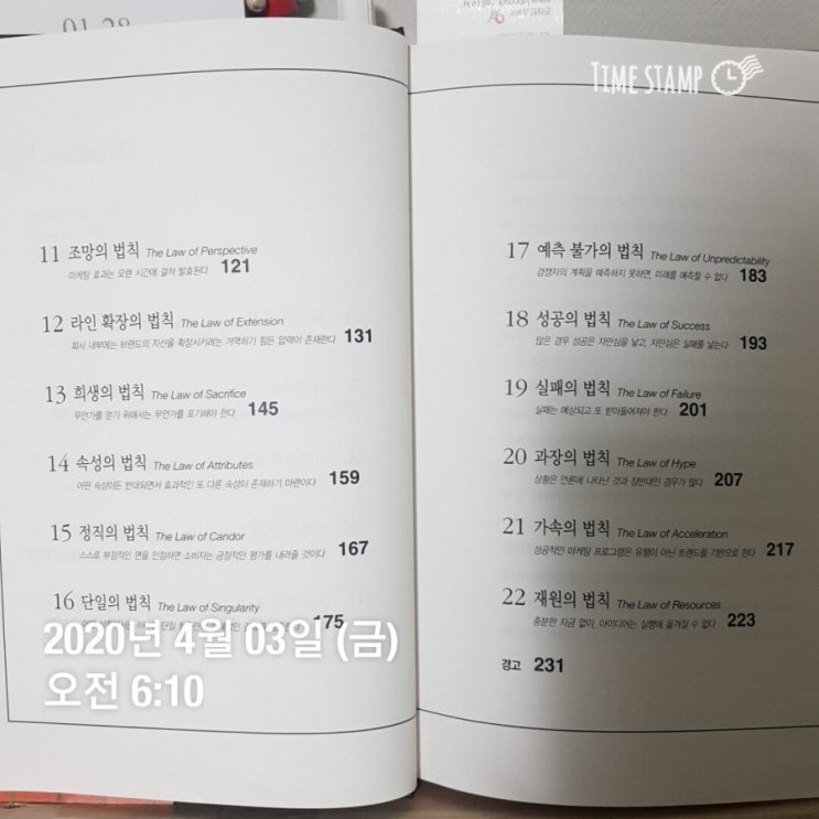 미라클모닝 4월3일 금요일