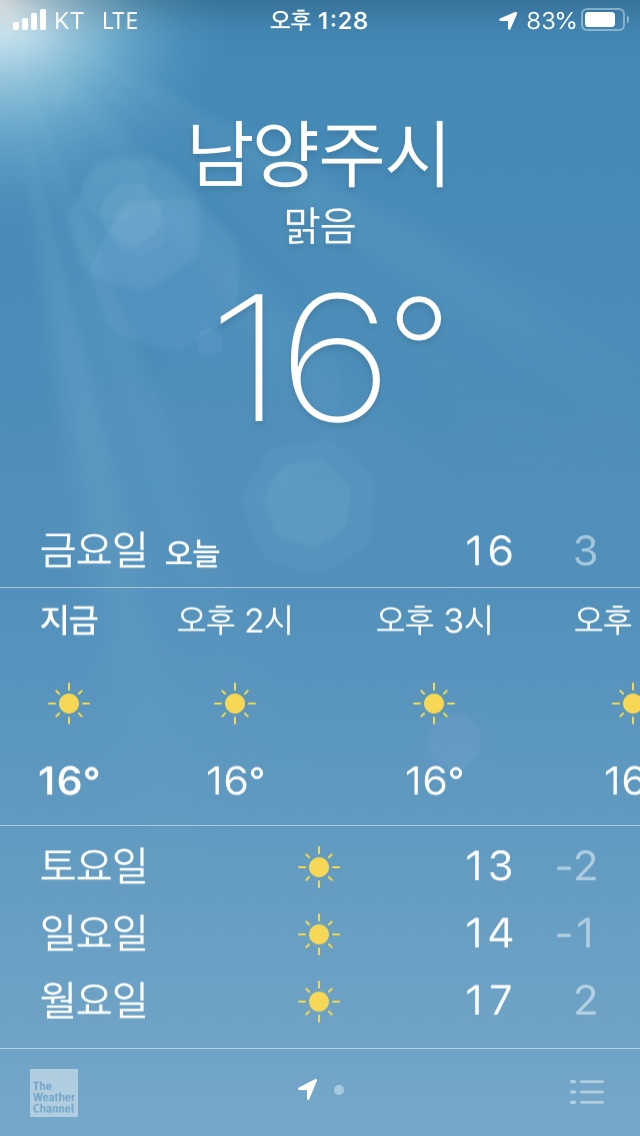  점심 산책 다녀왔네요~~