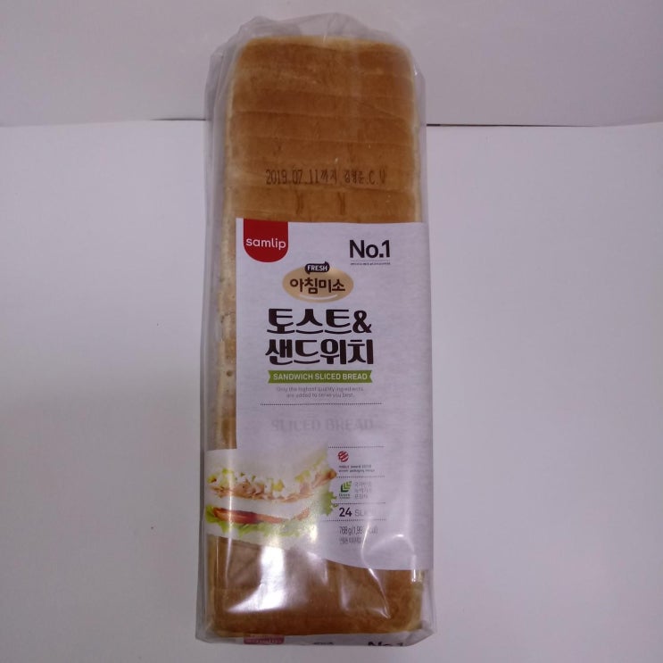 삼립 아침미소 토스트 샌드위치 식빵, 750g, 1개 가격정보 삼립 아침미소 토스트 샌드위치 식빵, 750g, 1개 가격정보