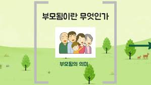  현대사회 부모됨의 의미 좋은 부모가 된다는 것 교육 준비