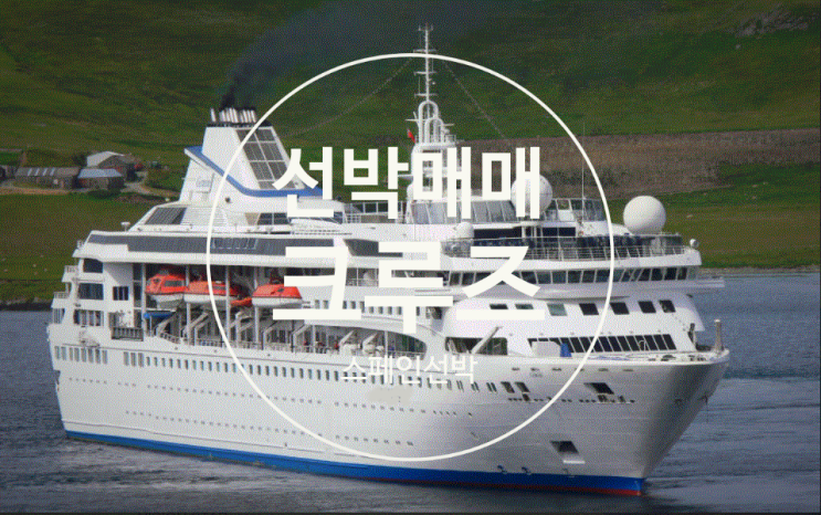  선박매매 중고선박매매 CRUISE  1992 BUILT 19,093 GRT SPAIN VESSEL