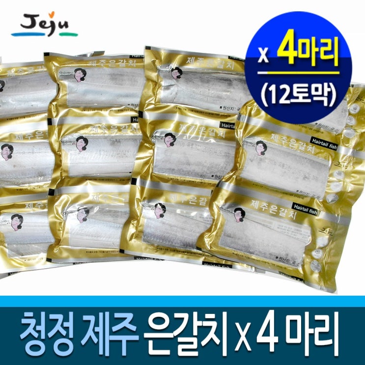 (제주산지직송) 명품 제주은갈치150gx4마리 (갈치12토막), 1box 추천해요