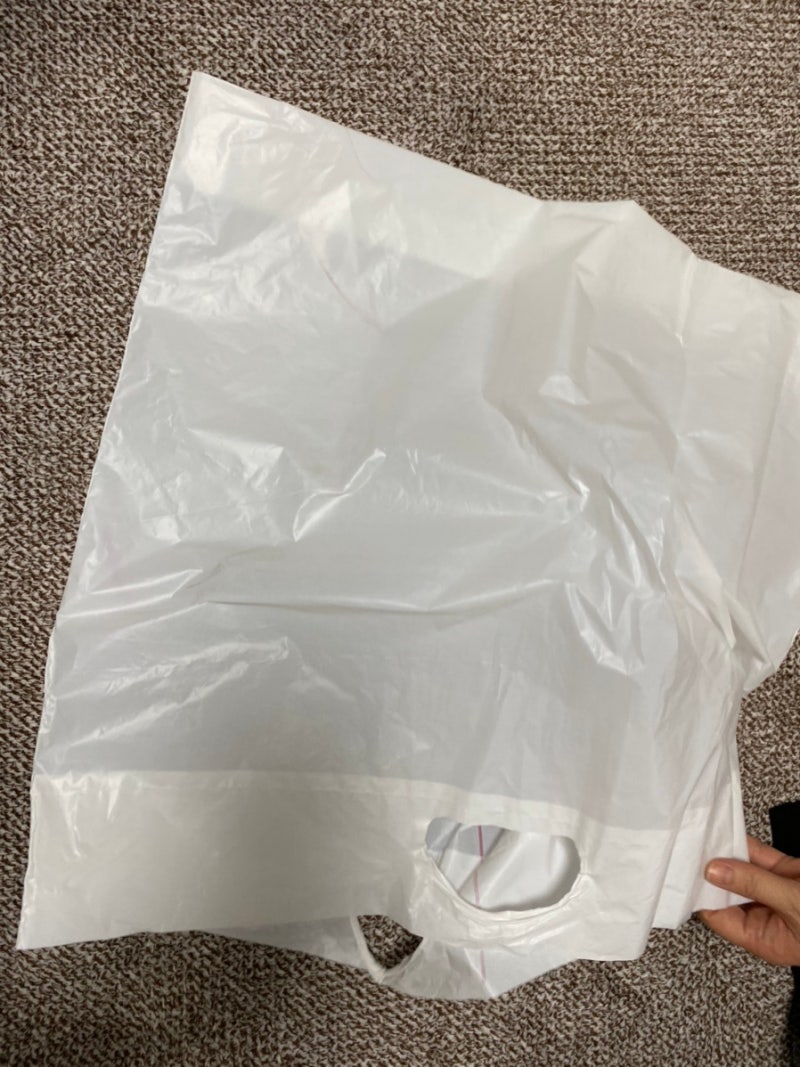 비닐봉지 접는법 깔끔하게 정리하자!!
