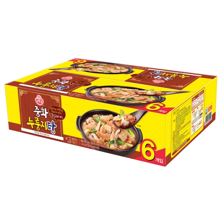 오뚜기 중화누룽지탕 즉석 식품 190g 6개 오뚜기 중화누룽지탕 즉석 식품 190g 6개