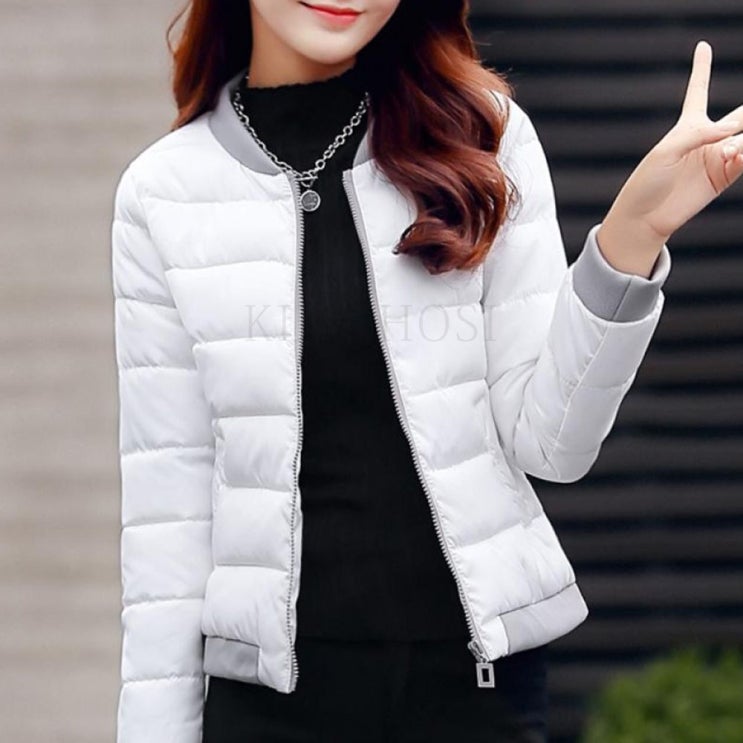  [핫딜정보] kirahosi 모던 캐주얼 여성 숏 패딩 점퍼 야상 추동 아우터 데일리 118호 덧신 증정 Drd6ez5 [28,900원]
