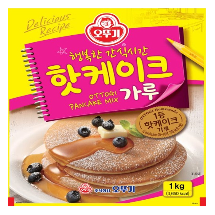 (로켓배송)오뚜기 핫케이크가루 오리지널, 1kg, 1개 추천해요