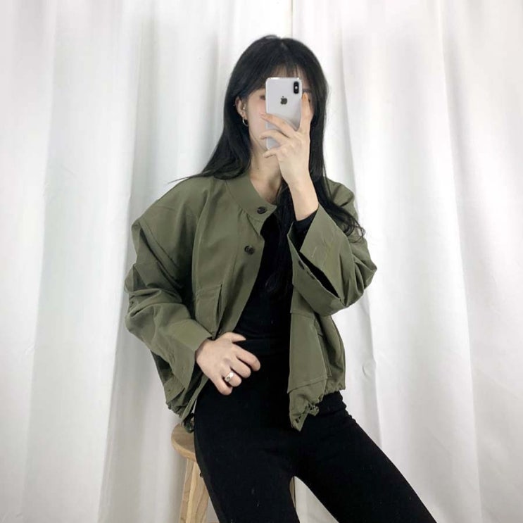 VANANA2 여성 크롭 야상 점퍼 자켓 추천해요 VANANA2 여성 크롭 야상 점퍼 자켓 추천해요