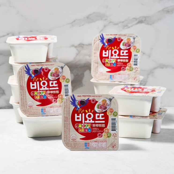  서울우유 비요뜨 후르츠링 요거트 136g 12개