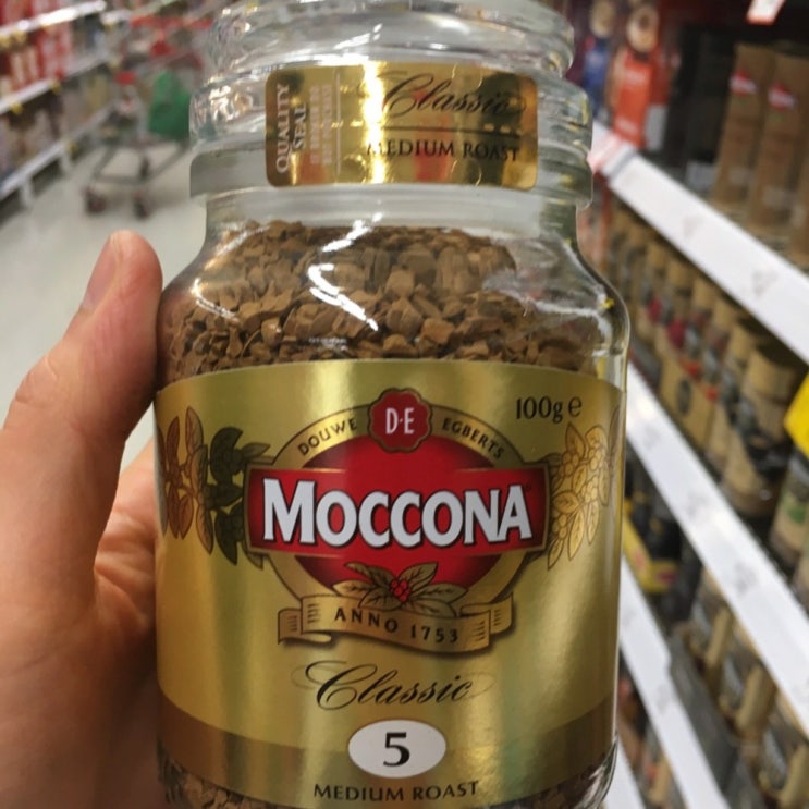 Moccona Instant Coffee 모코나 미디엄 로스트 인스턴트 커피 100gx2병, 2병, 100g 추천해요