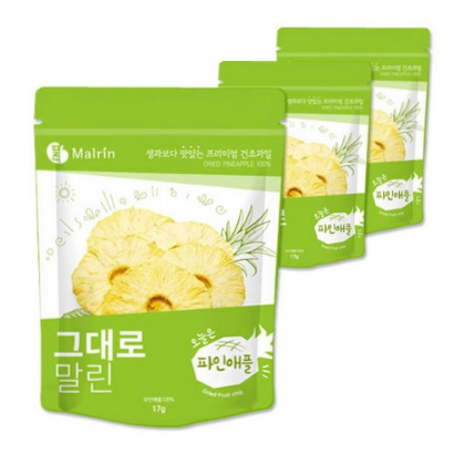  그대로말린 건조과일 오늘은 파인애플, 건조과일, 8,690원