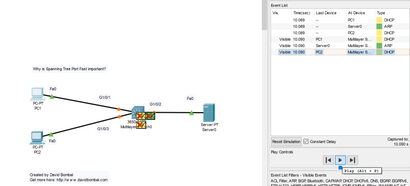 Spanning Tree PortFast 실습 (CCNA) : 네이버 블로그