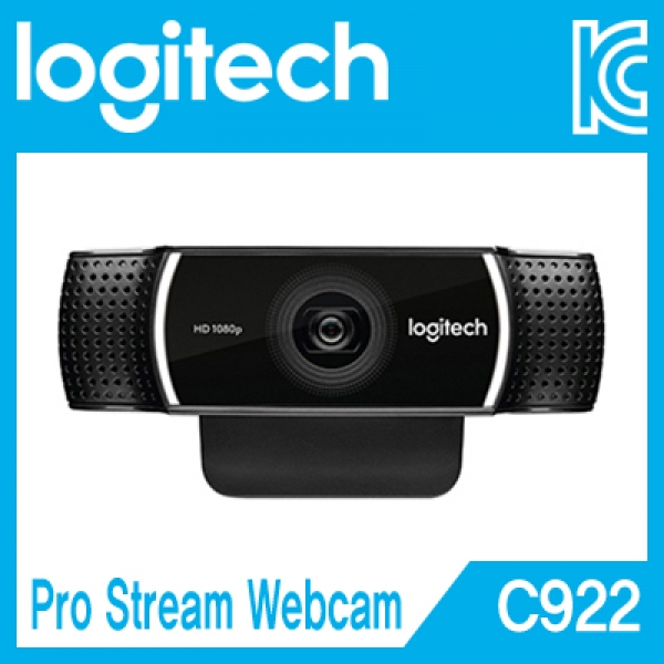  [역대급특가] Logitech Pro Stream Webcam 웹캠 922 카메라 웹캠 화상카메라 CCTV 내장마이크 [197,880원]