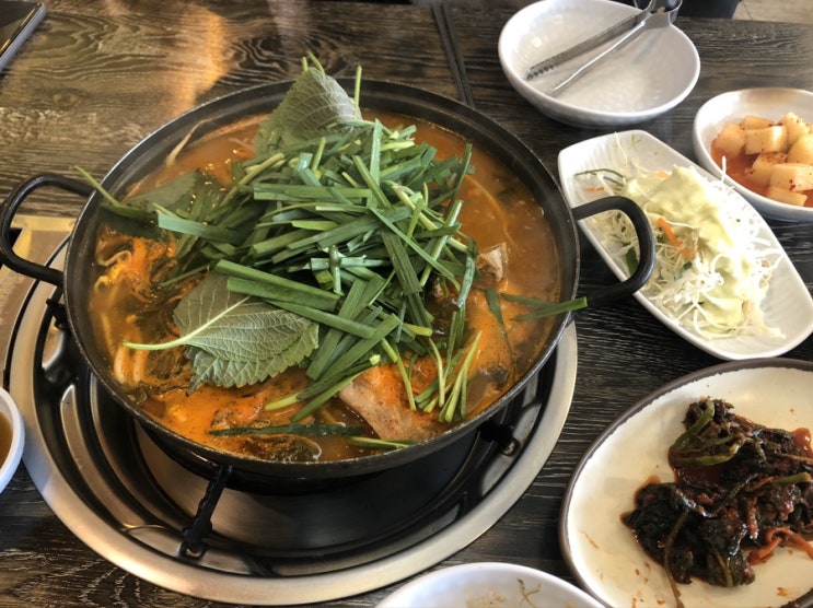 [서서학동맛집] 전주교대 근처 감자탕집 약수터원조감자탕