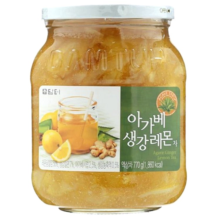 (로켓배송)담터 아가베 생강레몬 액상차, 770g, 1개 추천해요