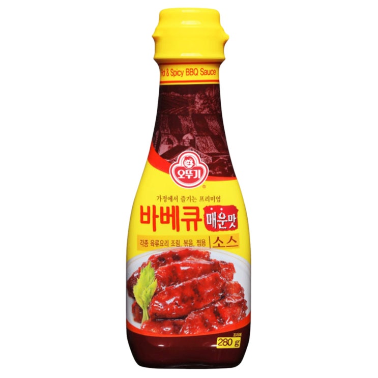 (로켓배송)오뚜기 바베큐소스 매운맛, 280g, 1개 추천해요