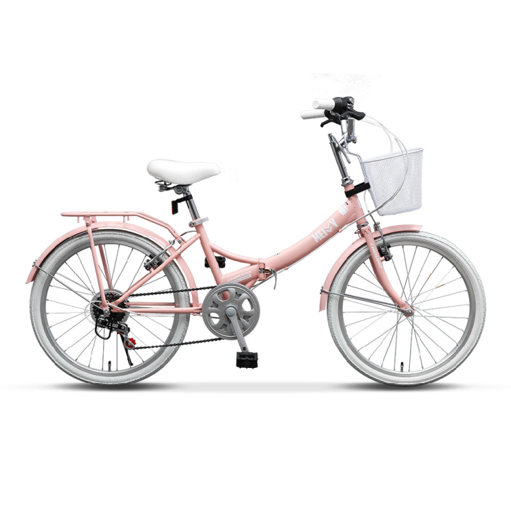가성비 미니벨로 자전거 삼천리 메이비 핑크 자전거 미니벨로 22인치 접이식 접이형 바구니 미니 생활 접이식자전거 인기순위
