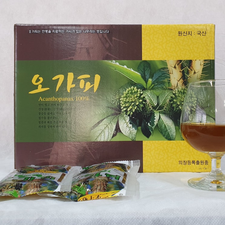 가시오가피즙 오가피즙 가시오가피나무 가시오가피먹는법