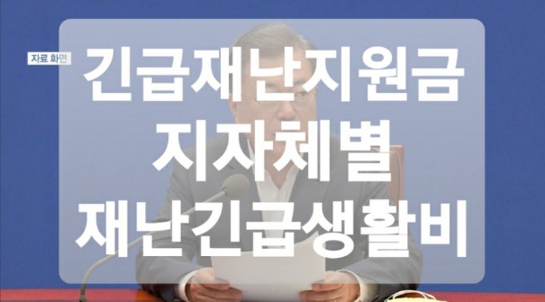  지역별 지자체별 코로나19 긴급 재난기본소득 생활지원금