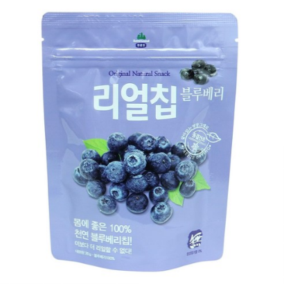  산마을 리얼칩 블루베리, 건조과일, 4,480원