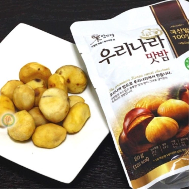 우리나라맛밤 (국산 80g), 1봉 가격정보 우리나라맛밤 (국산 80g), 1봉 가격정보