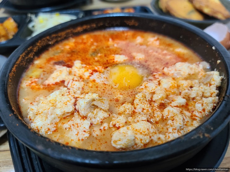  연산동 맛집 평사리 순두부 - 비지전과 부산순두부찌개