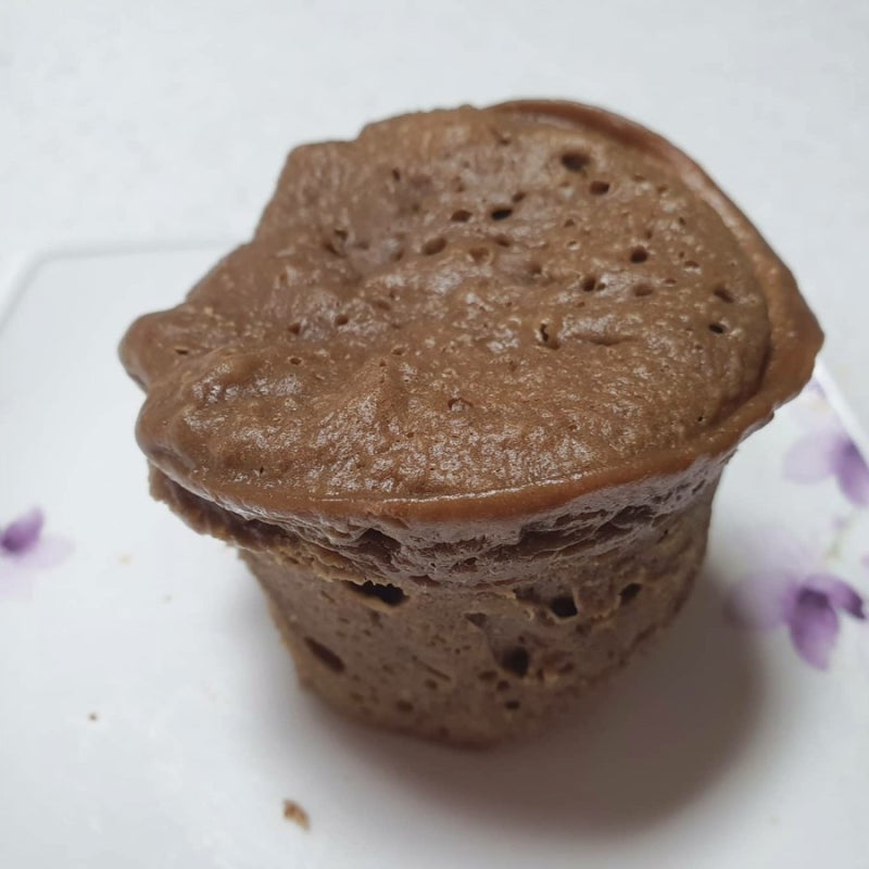허벌라이프단백질쉐이크로 커피머핀(노오븐) 만들었어요^^