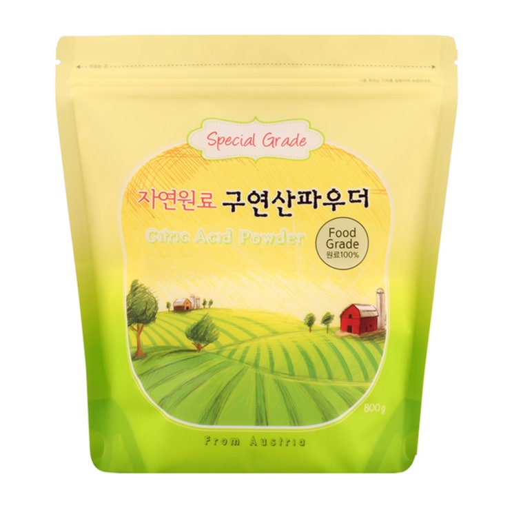  (로켓배송)자연원료 구연산파우더, 800g, 1개 추천해요