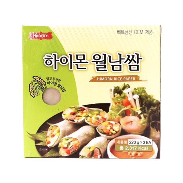 하이몬 월남쌈 원형 220g x 3개입, 단품 가격정보 하이몬 월남쌈 원형 220g x 3개입, 단품 가격정보