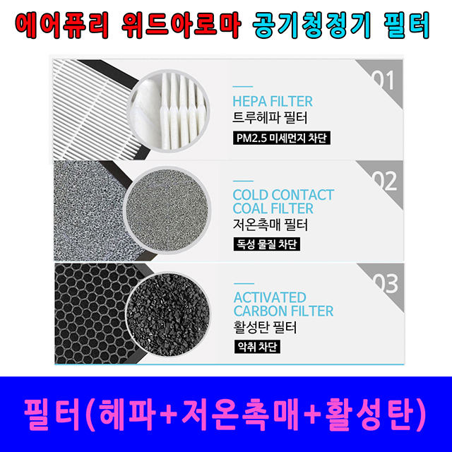  [강추] [라벤더오일증정] 공기청정기 미니공기청정기 아로마공기청정기 가정용 탁상용 원룸 사무실용, 02_ 에어퓨리위드 아로마공기청정기 - 필터 픽업해요!