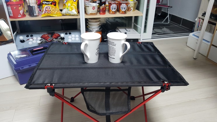  1만 원대 가성비 뛰어난 캠핑 테이블 / 미니멀 캠핑용 초경량 접이식 테이블 개봉기.