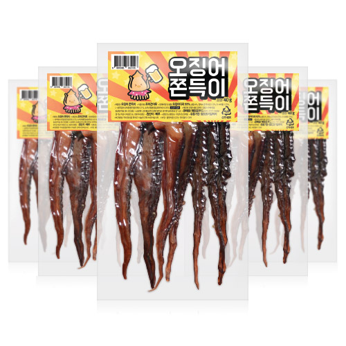 (로켓배송)해맑은푸드 오징어 쫀득이, 40g, 5개입 가격정보 (로켓배송)해맑은푸드 오징어 쫀득이, 40g, 5개입 가격정보