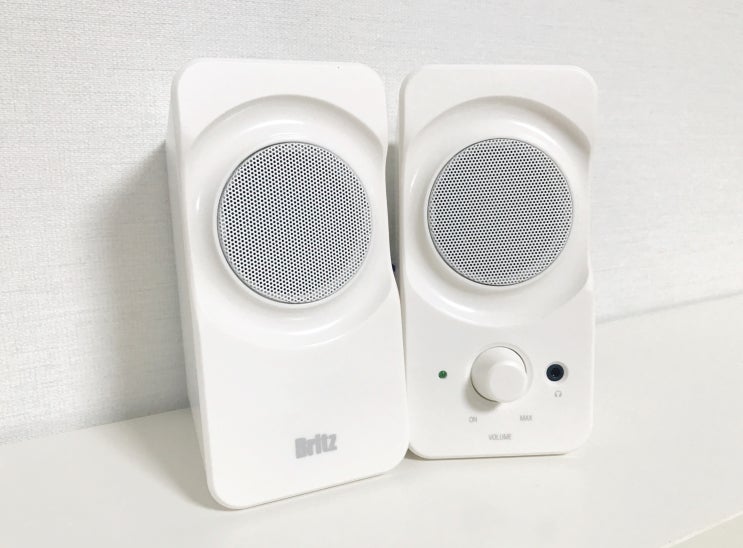 미니미한 화이트 브리츠 스피커 BZ-560S (Britz)