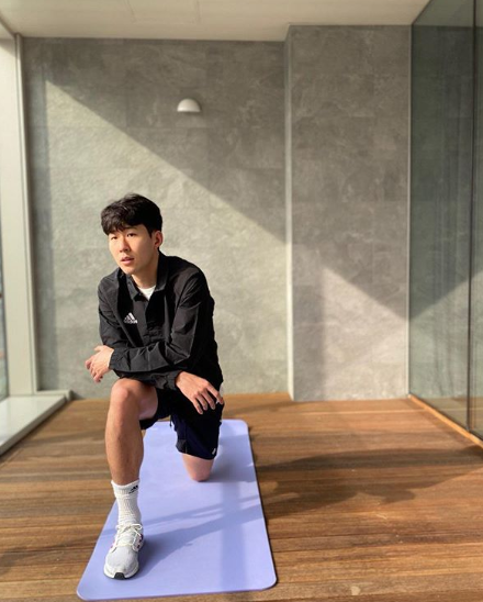  손흥민 해병대 군사훈련 대한민국 최고 공격수! 복귀언제?