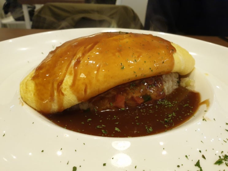  [전주효자동맛집] 들깨파스타와 오믈렛, 맨스플레이트