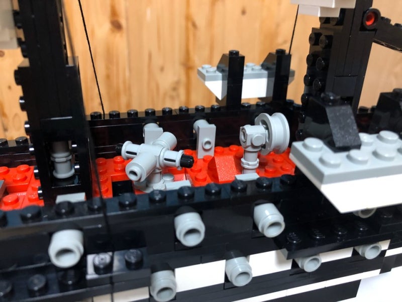 Adesivi Di Ricambio Personalizzati Per LEGO 398 10021 U.S.S. Constellation - Tema Spazio