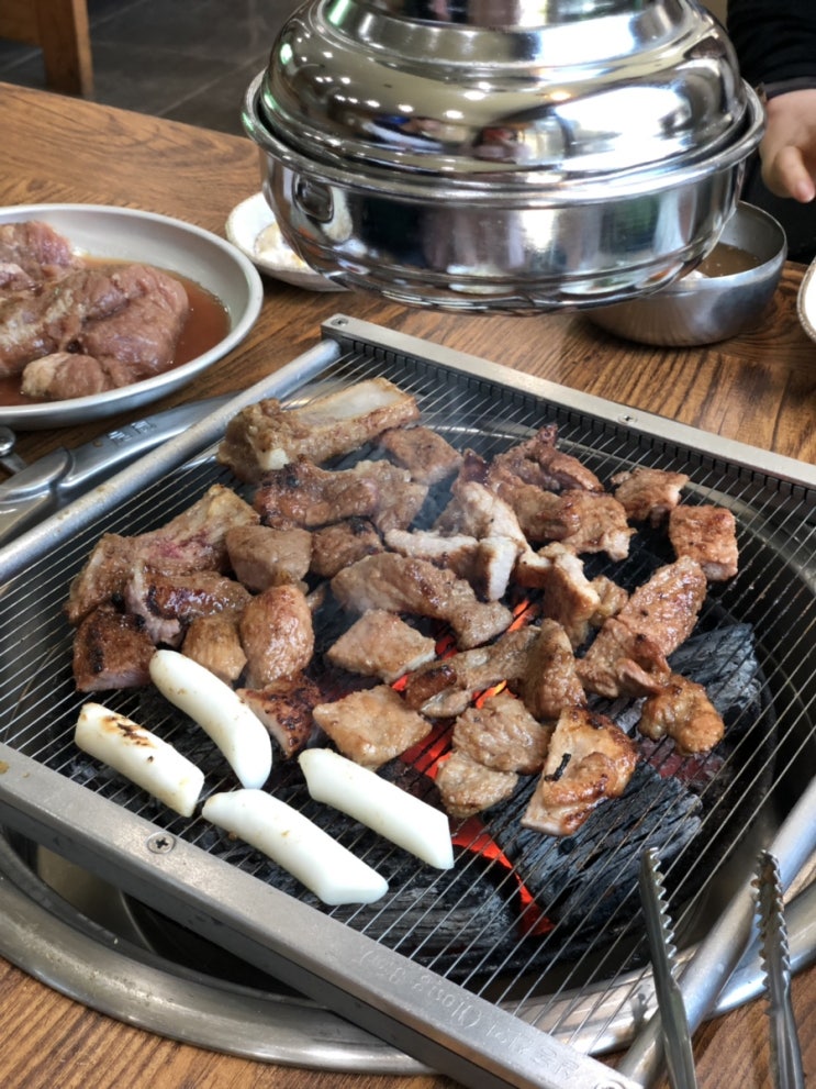 [원주 돼지갈비, 산들내음] 강원 원주 맛집, 막국수 맛집