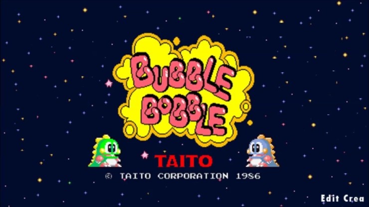 보글보글 (Bubble Bobble, Taito, 1986) 동전 넣는 소리, 폰 알림소리용.