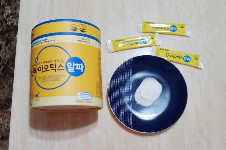  프로바이오틱스 유산균 챙겨보자 데일리원 신바이오틱스 알파