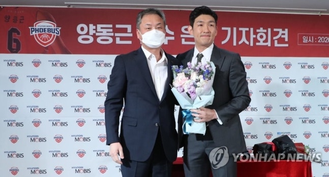 2019-2020 프로농구, 그리고 양동근 선수