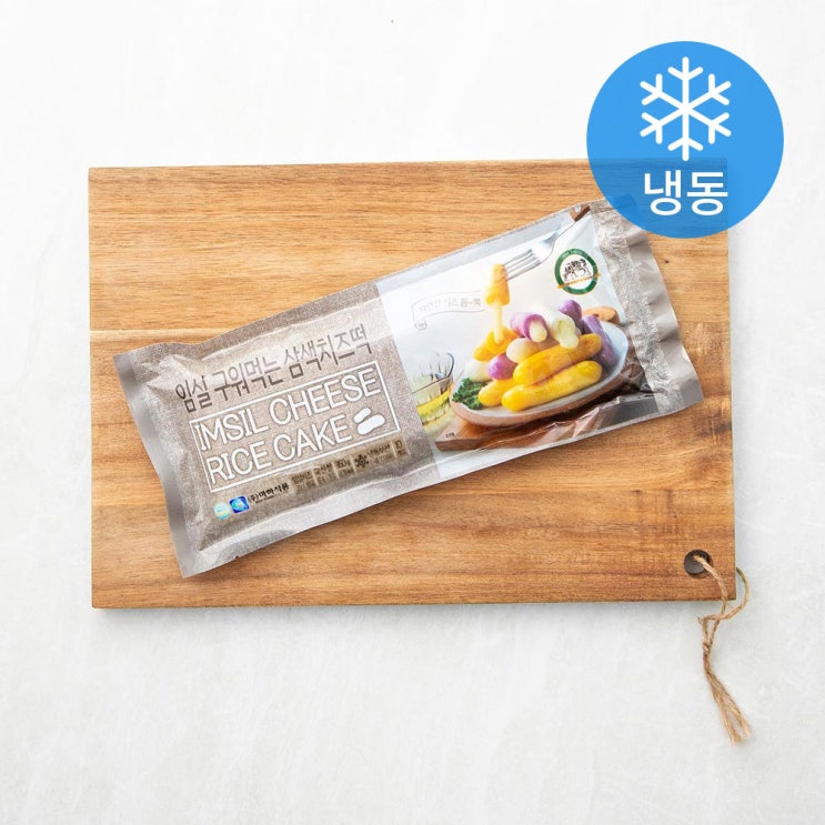 (로켓배송)임실치즈 구워먹는 삼색 치즈떡 (냉동), 350g, 1개 추천해요