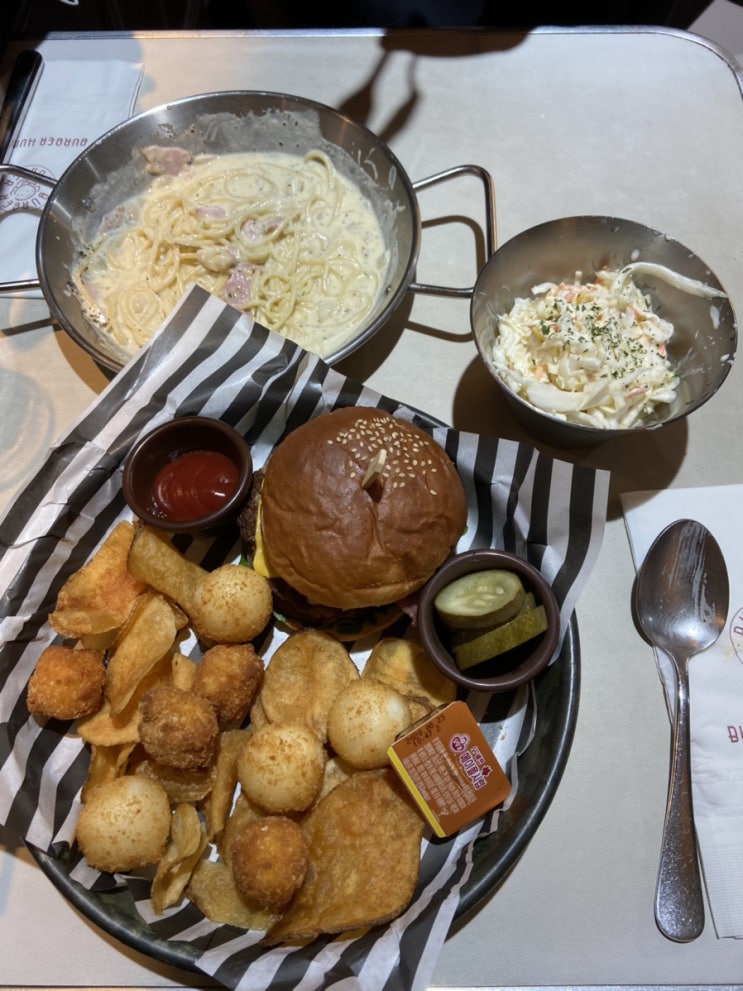[여의도 ifc몰 버거헌터] 수제버거 맛집 버거헌터 후기