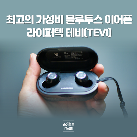  10만원 이하 가성비 블루투스 이어폰  라이퍼텍 테비(TEVI)