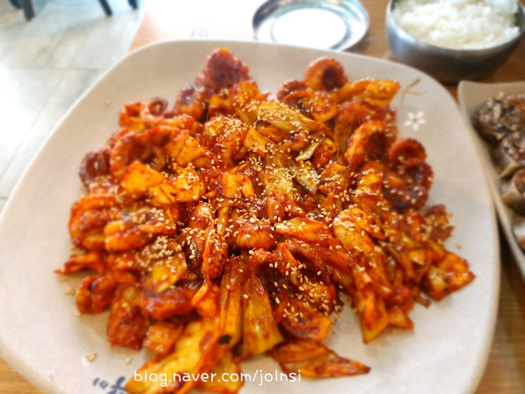  [군자동맛집]신의주순대와쭈꾸미 직화쭈꾸미비빔밥세트 군자역 밥집, 점심으로 최고!