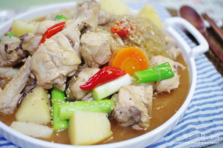  간장닭볶음탕 황금레시피 아이들 먹기 딱 f.백종원 찜닭 응용