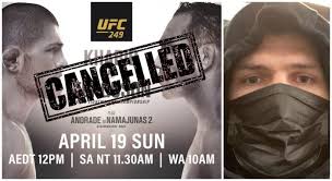 데이나, 하빕은 아웃 확정.. 내일 UFC 249 대진 발표 등 MMA 뉴스